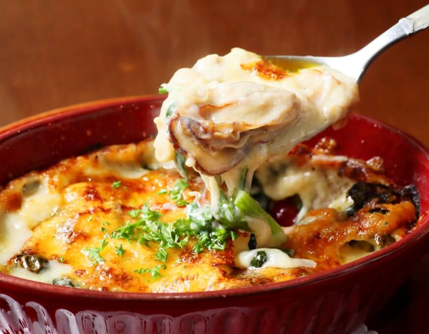 牡蠣料理の写真